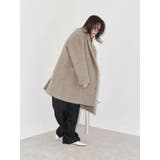 【Htage】モヘア混ロングシャギービッグジャケットコート | Ungrid | 詳細画像6