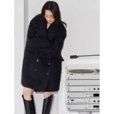 【Htage】モヘア混ロングシャギービッグジャケットコート | Ungrid | 詳細画像8