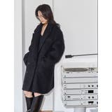 【Htage】モヘア混ロングシャギービッグジャケットコート | Ungrid | 詳細画像9