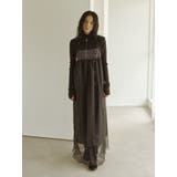 チュールレイヤードキャミワンピース | Ungrid | 詳細画像3 