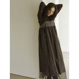 チュールレイヤードキャミワンピース | Ungrid | 詳細画像4 