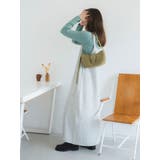 Ｖネックデザインニットキャミワンピース | Ungrid | 詳細画像12 