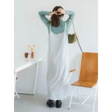 Ｖネックデザインニットキャミワンピース | Ungrid | 詳細画像13 