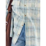 ブリーチチェックルーズシャツ | Ungrid | 詳細画像12 