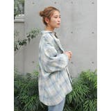 ブリーチチェックルーズシャツ | Ungrid | 詳細画像14 