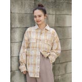 ブリーチチェックルーズシャツ | Ungrid | 詳細画像20 