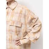 ブリーチチェックルーズシャツ | Ungrid | 詳細画像34 