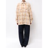 ブリーチチェックルーズシャツ | Ungrid | 詳細画像38 