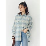 ブリーチチェックルーズシャツ | Ungrid | 詳細画像7 