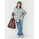 ブリーチチェックルーズシャツ | Ungrid | 詳細画像9 