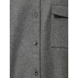 起毛デザインシャツ | Ungrid | 詳細画像48 