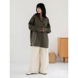 起毛デザインシャツ | Ungrid | 詳細画像7 