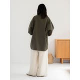 起毛デザインシャツ | Ungrid | 詳細画像8 