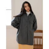 起毛デザインシャツ | Ungrid | 詳細画像9 