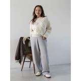 カシミヤ混ニットパンツ | Ungrid | 詳細画像25 