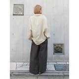 起毛コクーンチノパンツ | Ungrid | 詳細画像18 