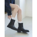 サイドゴアショートブーツ | Ungrid | 詳細画像4 