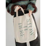 アイボリー | ビッグロゴトートバッグ | Ungrid