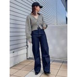 ハイウエストルーズストレートデニム | Ungrid | 詳細画像8 