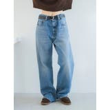 ヴィンテージルーズストレートデニム | Ungrid | 詳細画像2 