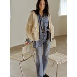 ヴィンテージルーズストレートデニム | Ungrid | 詳細画像3 