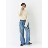 ヴィンテージルーズストレートデニム | Ungrid | 詳細画像7 