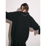 【Htage】バックスリットデザインビッグニット | Ungrid | 詳細画像14 