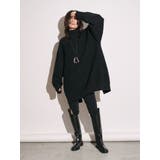 【Htage】バックスリットデザインビッグニット | Ungrid | 詳細画像19 