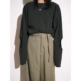 【Htage】パワーショルダーサークルデザインニット | Ungrid | 詳細画像12 