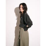 【Htage】パワーショルダーサークルデザインニット | Ungrid | 詳細画像14 