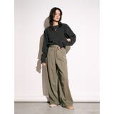 【Htage】パワーショルダーサークルデザインニット | Ungrid | 詳細画像15 