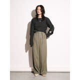 【Htage】パワーショルダーサークルデザインニット | Ungrid | 詳細画像17 