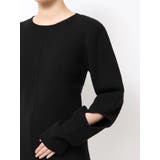 【Htage】パワーショルダーサークルデザインニット | Ungrid | 詳細画像22 