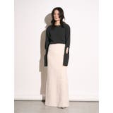 【Htage】パワーショルダーサークルデザインニット | Ungrid | 詳細画像3 