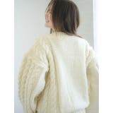 ルーズスリーブケーブルニット | Ungrid | 詳細画像10 