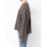 ルーズスリーブケーブルニット | Ungrid | 詳細画像22 