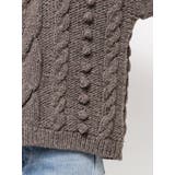 ルーズスリーブケーブルニット | Ungrid | 詳細画像26 