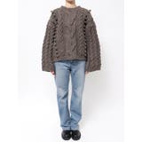 ルーズスリーブケーブルニット | Ungrid | 詳細画像28 