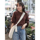 ローゲージクルーネックニット | Ungrid | 詳細画像18 