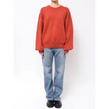 カシミヤ混スムース編みルーズニット | Ungrid | 詳細画像34