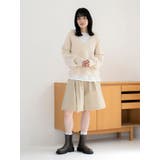 ラムウールVネックニット | Ungrid | 詳細画像15