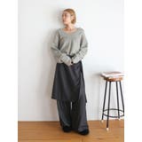 ラムウールVネックニット | Ungrid | 詳細画像31