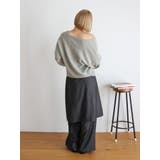 ラムウールVネックニット | Ungrid | 詳細画像33