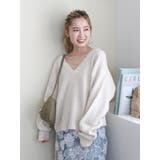 ラムウールVネックニット | Ungrid | 詳細画像34