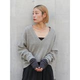 ラムウールVネックニット | Ungrid | 詳細画像41