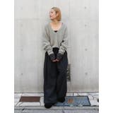 ラムウールVネックニット | Ungrid | 詳細画像42