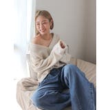 ラムウールVネックニット | Ungrid | 詳細画像44