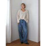 ラムウールVネックニット | Ungrid | 詳細画像46