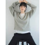 ラムウールVネックニット | Ungrid | 詳細画像7