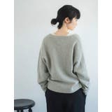 ラムウールVネックニット | Ungrid | 詳細画像8